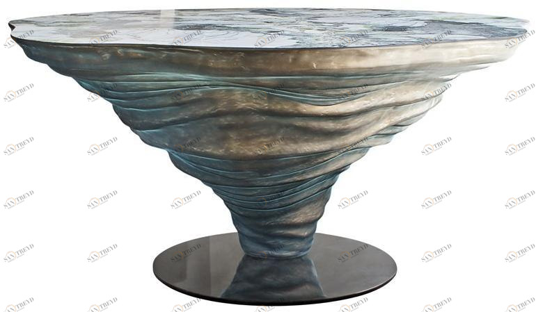 KARPA Круглый мраморный стол  K1380 