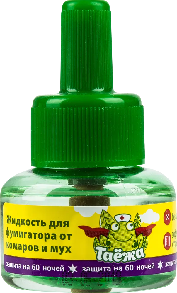 Жидкость для фумигатора Таежа - защита от комаров без запаха 15163620