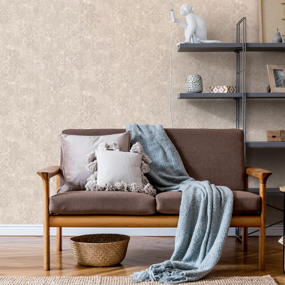 Обои виниловые Wall Decor Персия бежевые 1.06 м 75099-28 88487127 STLM-2016691 - Вид №2