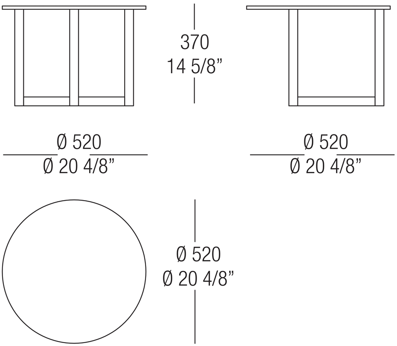 MisuraEmme Журнальный столик / прикроватная тумбочка из дерева Atelier sun-id-1393206 - Вид №6