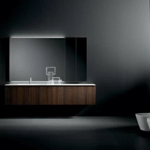 Комбинация ванной комнаты S107 в отделке INFINITY Milltek/Rovere Termocotto MILLDUE SINTESI