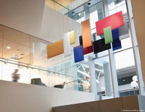 Caimi Brevetti Акустические перегородки из ткани Snowsound technology