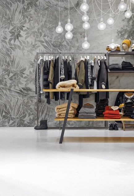 Inkiostro Bianco Панорамные обои с цветочными мотивами под мрамор Collection 2015 sun-id-1450434 - Вид №1