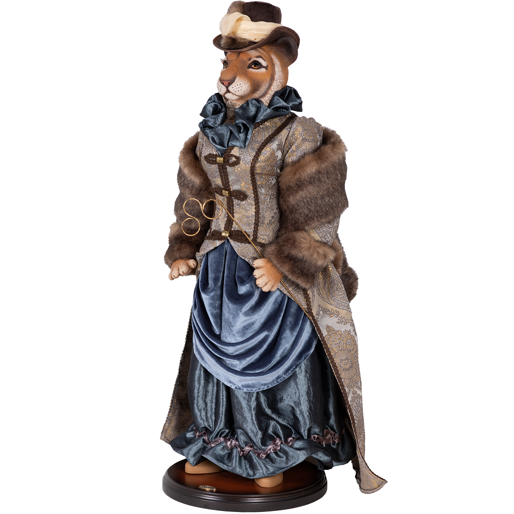 76132 Коллекционная кукла Тигрица Мадам Клико BOGACHO 4627196597525 - Вид №4