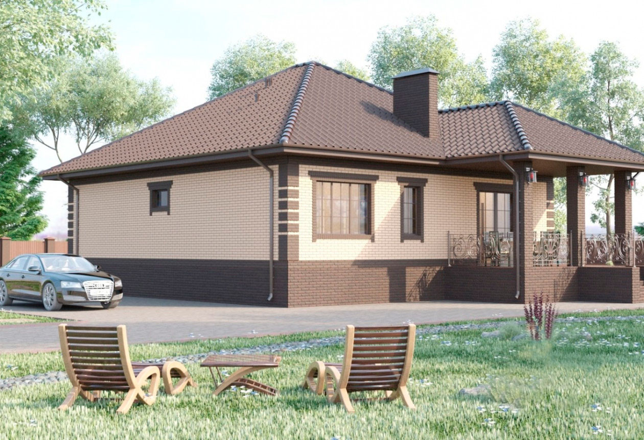 Фасадная плитка INCOLOR Brick — Элегантность в каждом кирпичике STP-ST78 - Вид №5