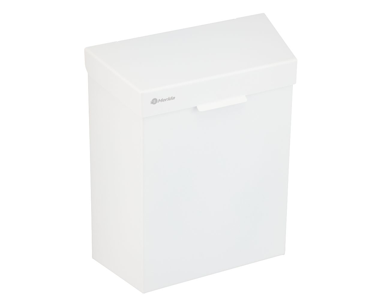 KSB303 Урна для женского туалета STELLA WHITE LINE, вместимость 4,5 л, белый Merida  - Вид №3