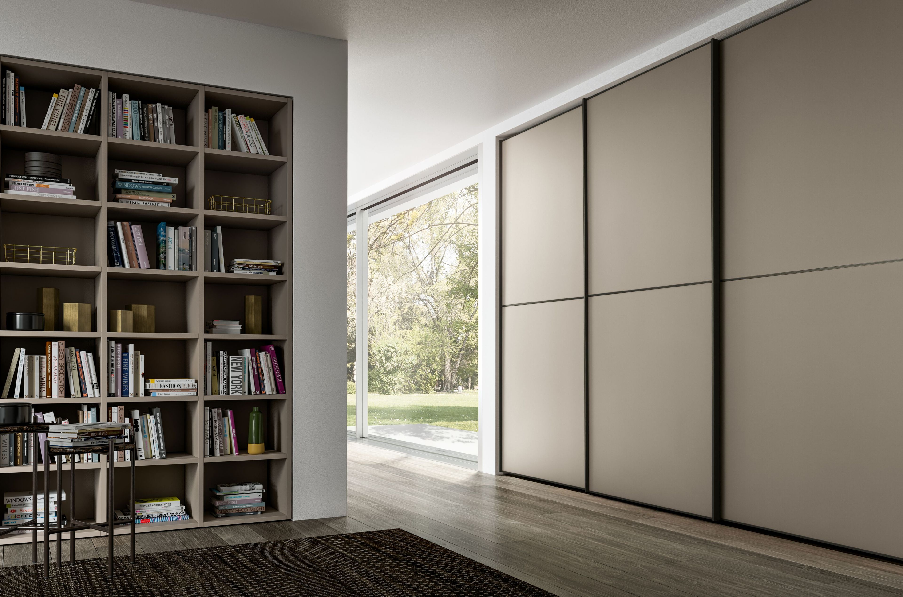 Деревянный шкаф с раздвижными дверями Adok Intermezzo ARCH-00040412 - Вид №1