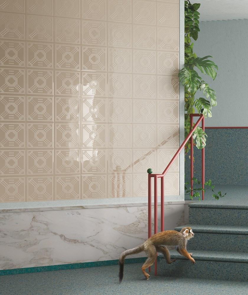 CERAMICA VOGUE Белый глазурованный керамогранит Dekorami sun-id-1448098 - Вид №14