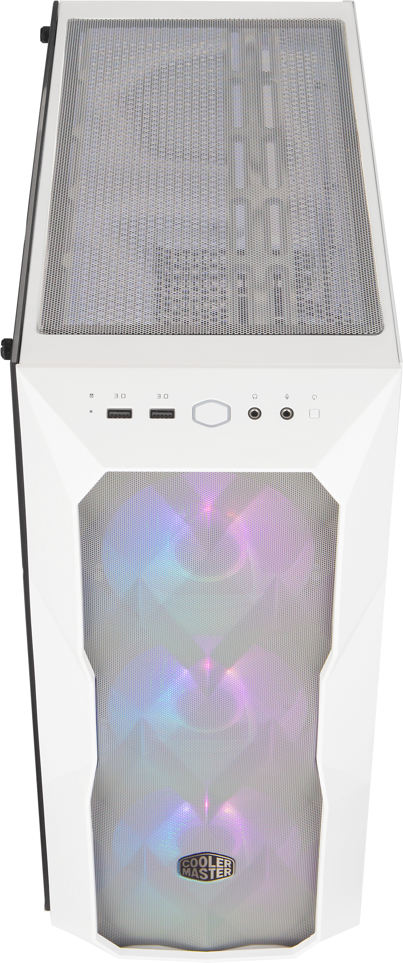 MCB-D500D-WGNN-S01 masterbox td500 mesh white, usb3.0x2, 3x120 argb fan, white, atx, w/o psu Cooler Master Cooler Master MasterBox Santreyd  - Вид №9