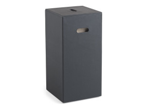 Корзина для белья из искусственной кожи