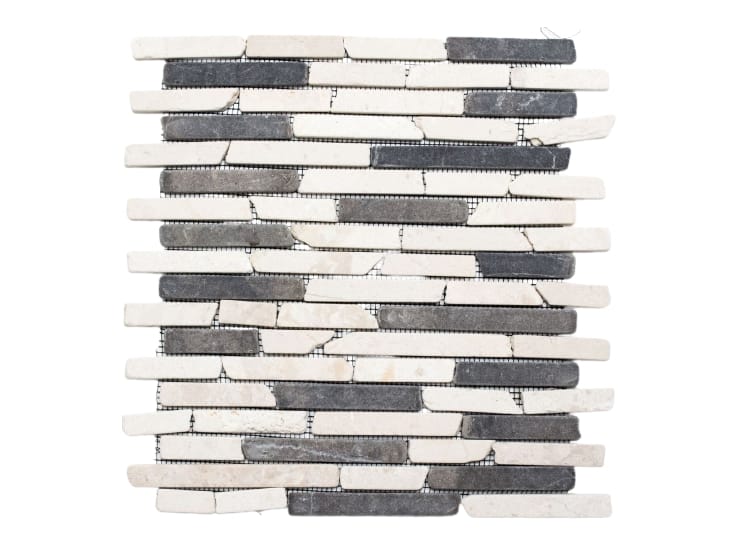 Отделка из белого мрамора и черного мрамора Mosaix ARCH-00079855 - Вид №1