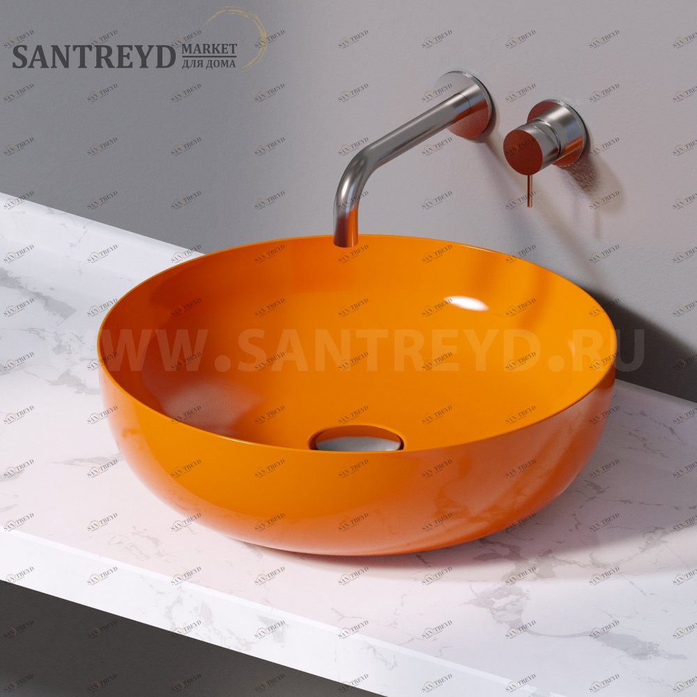 L615114 Накладная раковина на столешницу  круглая A. e T. Italia ELITE AeT ITALIA