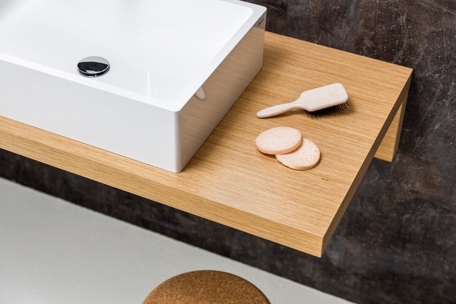 Столешница под раковину L 800 темный орех Ravak X000000836 - Вид №9