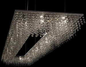 ILFARI Подвесной светильник из металла с кристаллами Sky cycles 12450/12451/12452