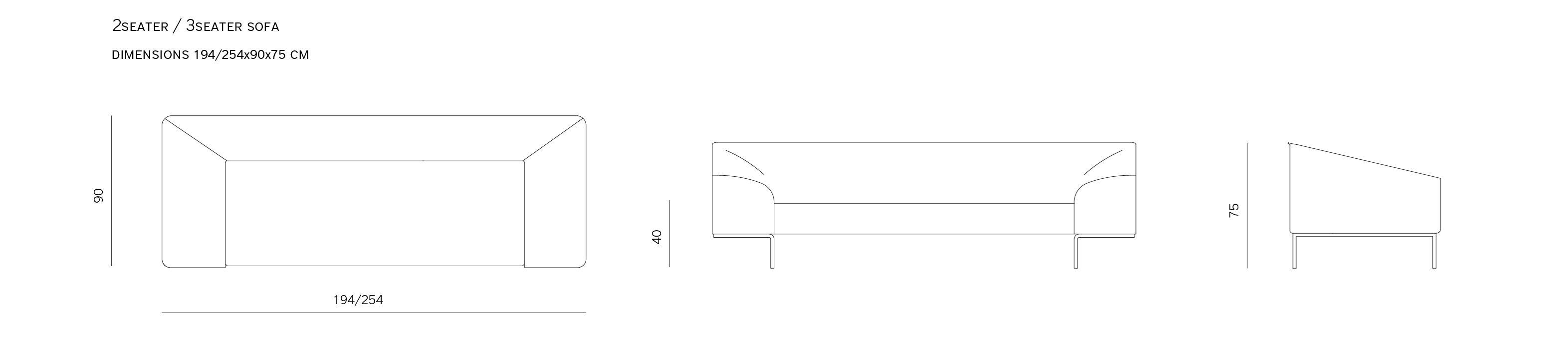 Ткань диван prostoria Шов ARCH-00135674 - Вид №4