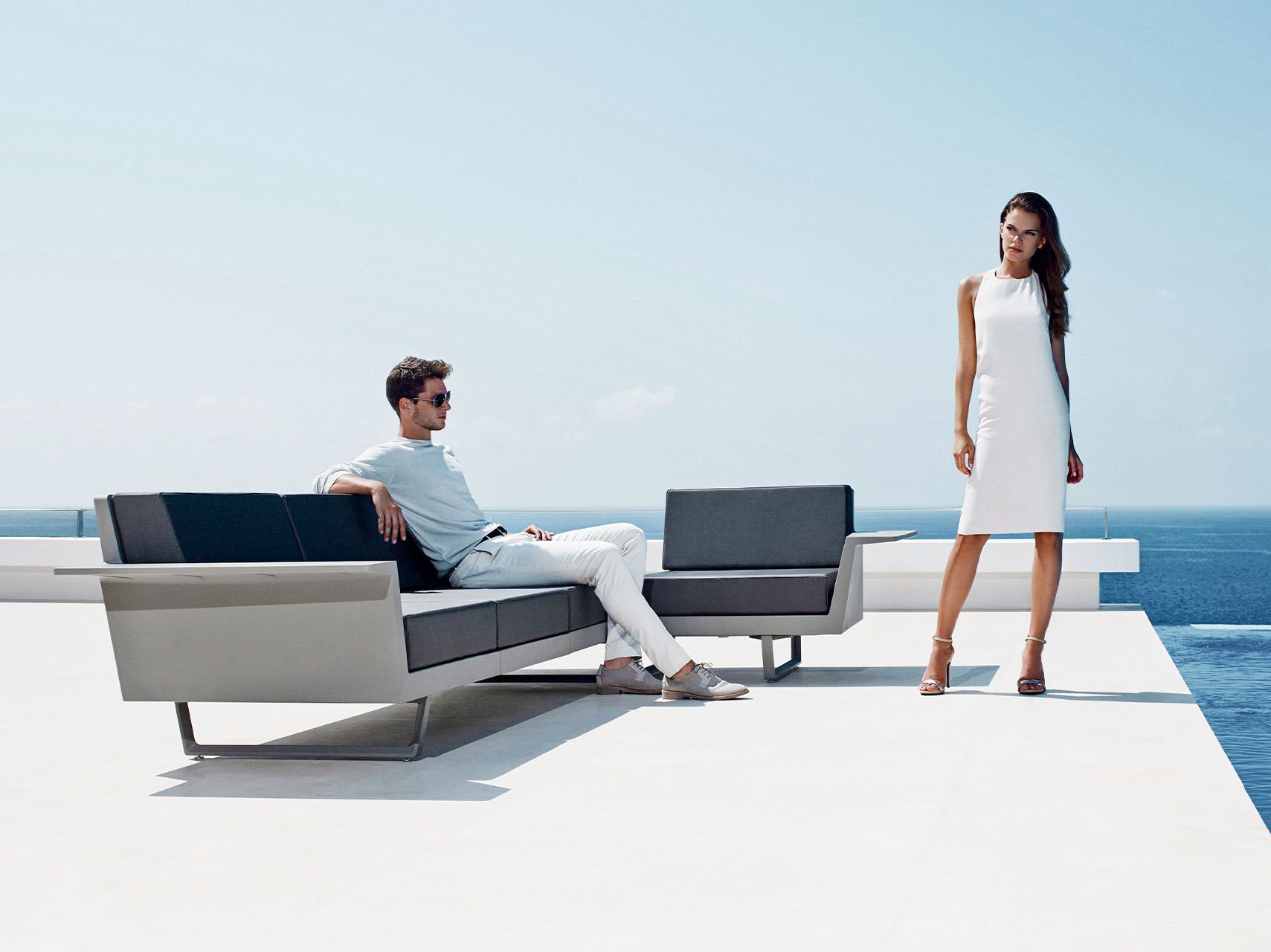 Модульный садовый диван Vondom ARCH-00056845 - Вид №2