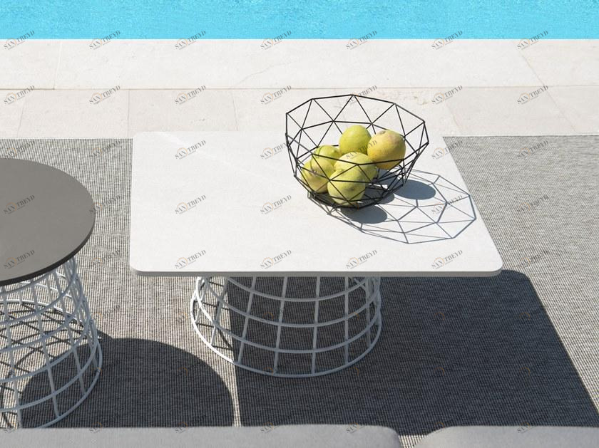 Lgtek Прямоугольный садовый стол Net sun-id-1373169