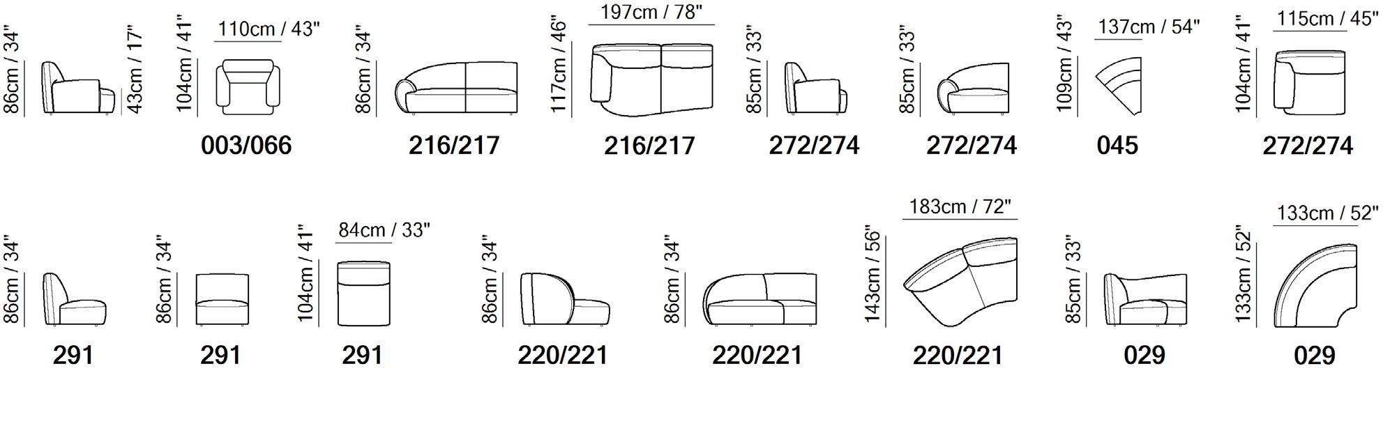 Кожаный угловой диван Natuzzi Italia память ARCH-00080548 - Вид №5