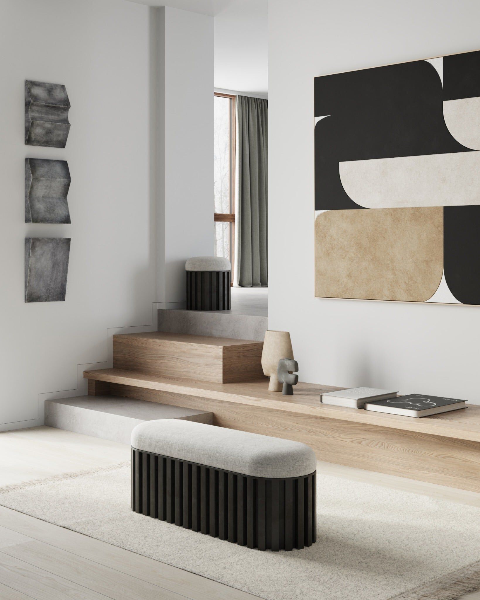 Скамья из фиброцемента 101 Copenhagen Tribu ARCH-00081862 - Вид №4