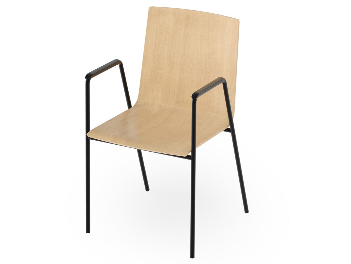 Деревянный стул с подлокотниками SCHNEEWEISS interior Атланта ARCH-00061285