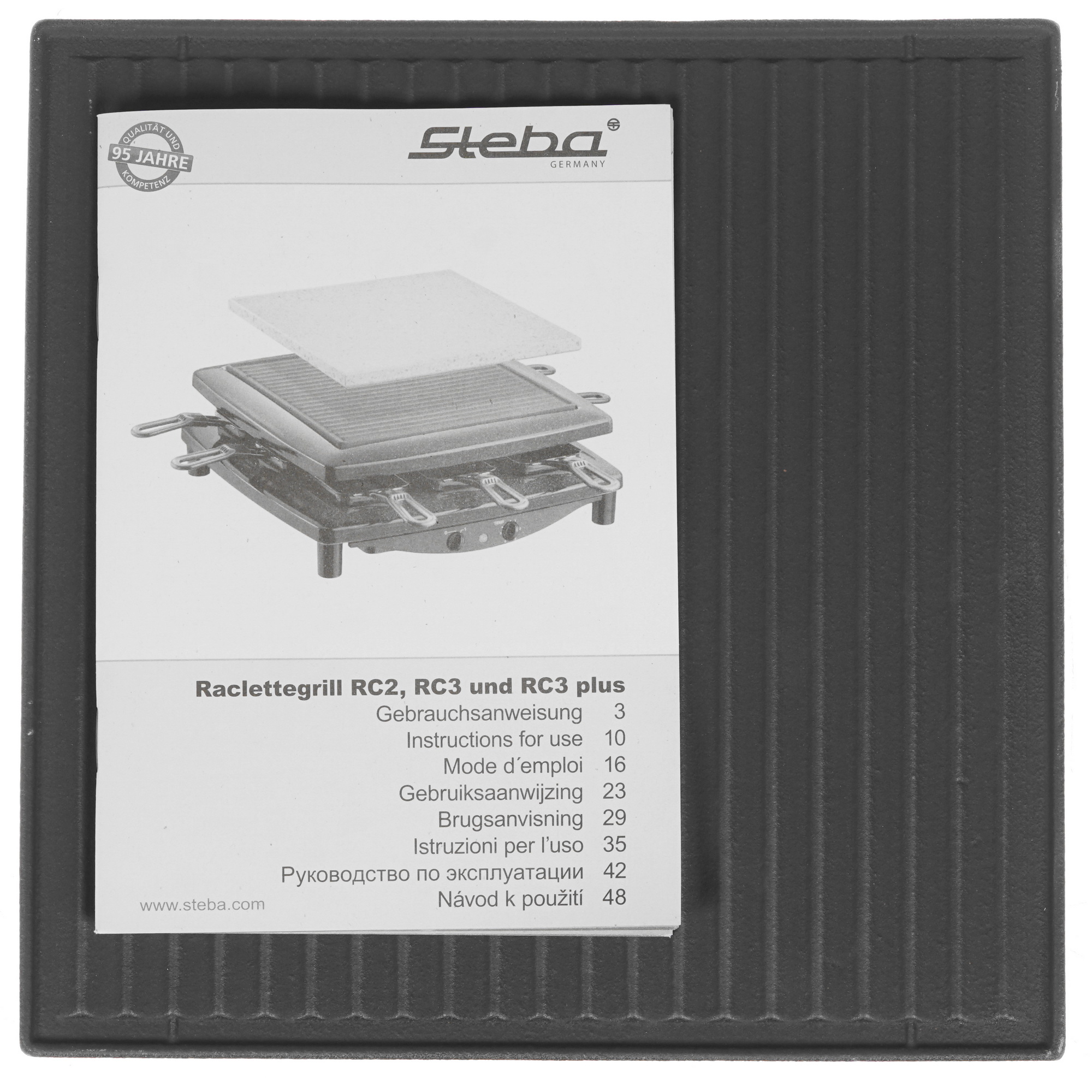 8117373 Раклетница Steba RC 3 Plus серый STDN-0090212 - Вид №6