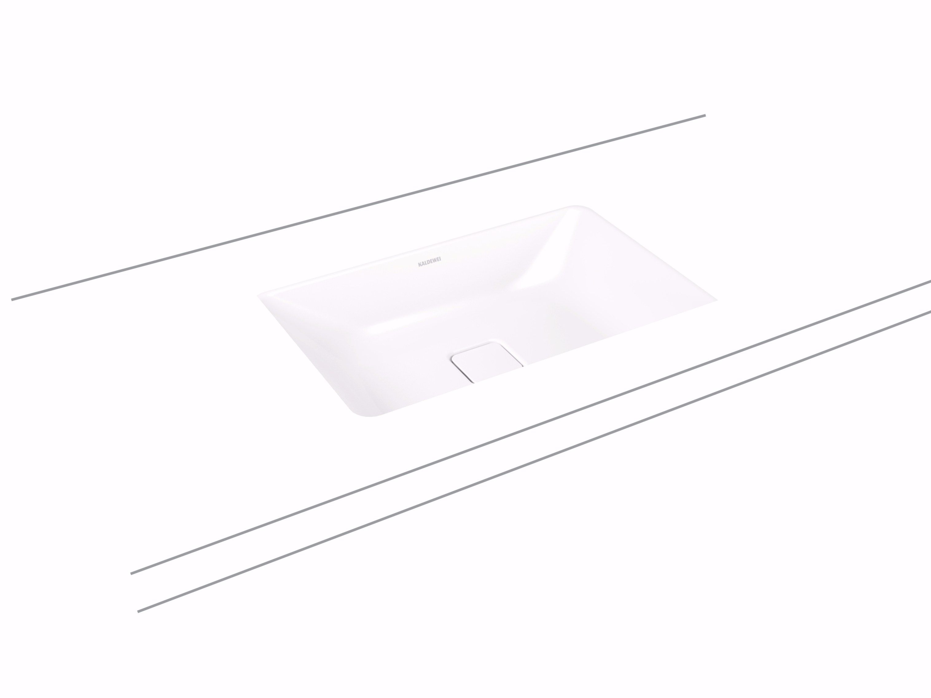 Встраиваемый умывальник из эмалированной стали KALDEWEI конус ARCH-00050631 - Вид №2