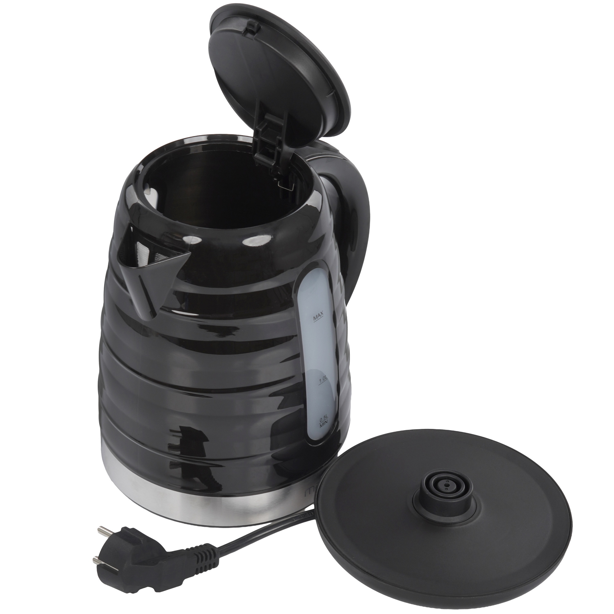 9058576 Электрочайник MARTA MT-4633 черный STDN-0110916 - Вид №4