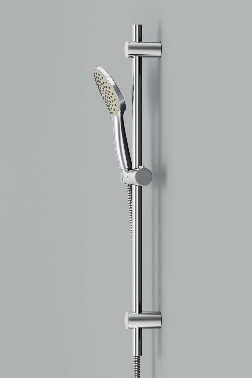 F0190000 душ.комплект: ручн.душ 1 ф-ция d 110 мм штанга 700 шланг 1 750 мм хром шт. AM.PM Gem - Вид №2