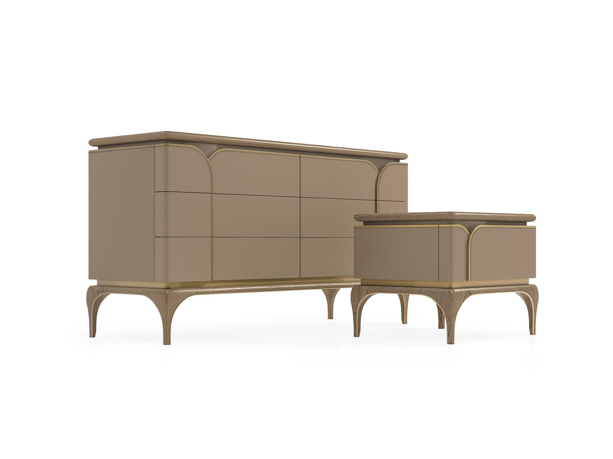 Деревянная тумбочка A.R. Arredamenti Александр ARCH-00121503 - Вид №1