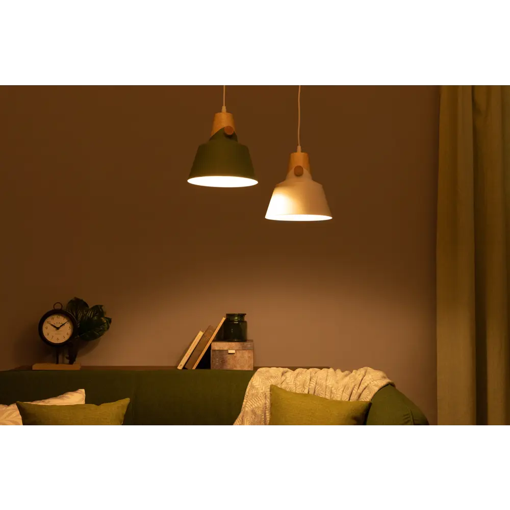 Светильник подвесной Lamplandia Prato 1 лампа 5 м² цвет белый STLM-2186335 - Вид №10