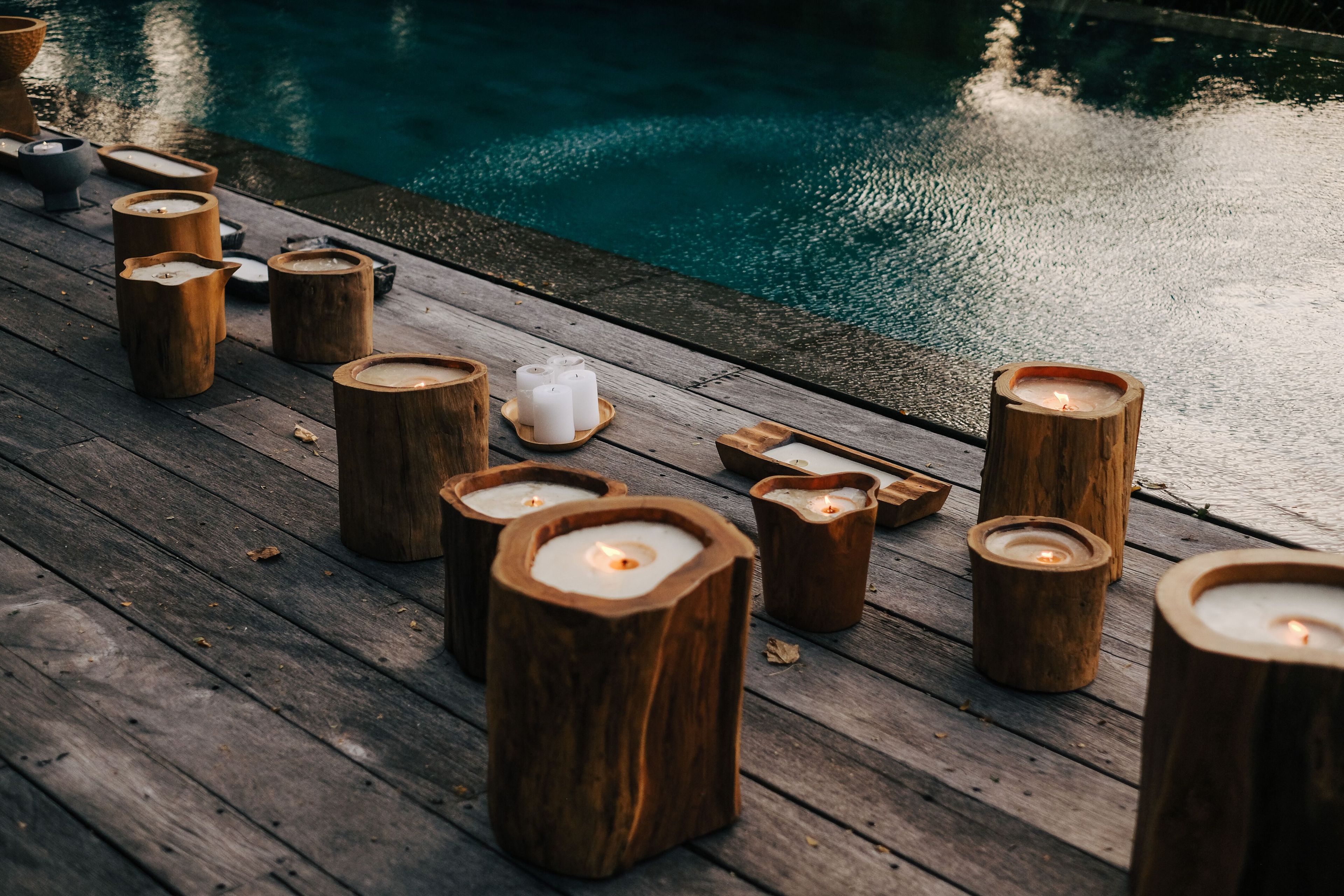 Свеча из тикового дерева cbdesign Аксессуары ARCH-00091176 - Вид №6