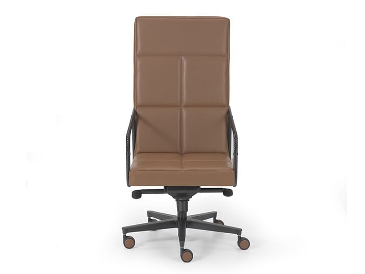 Кожаное вращающееся офисное кресло с высокой спинкой i 4 Mariani Пабло ARCH-00086367 - Вид №1