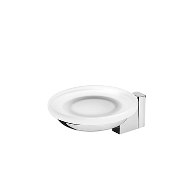 A1034200 Стеклянная мыльница с настенным держателем хром шт AM.PM Admire