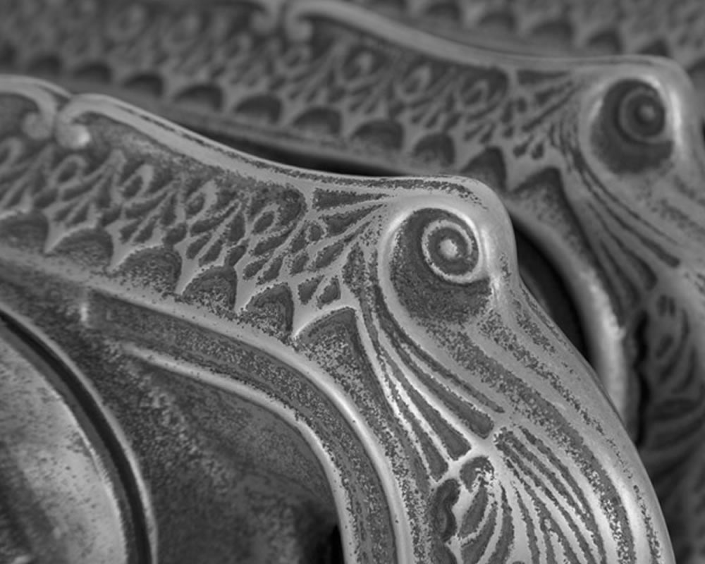 TBK114/115 Ленточный 4-х колонный чугунный радиатор Сarronheating  - Вид №2