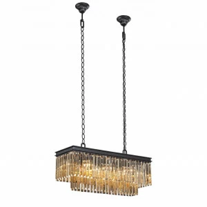 Люстра подвесная янтарная Vitaluce V5158-1/10 VITALUCE ДИЗАЙНЕРСКИЕ 00-3887670 Оранжевый