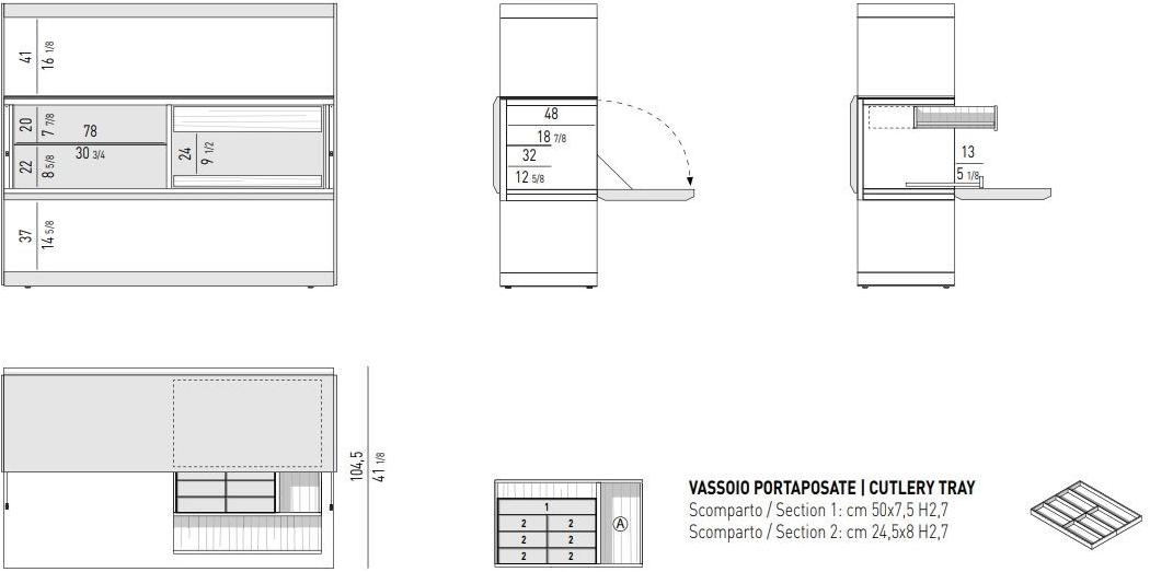 Minotti Комод с откидными дверцами Carson sun-id-1478644 - Вид №4