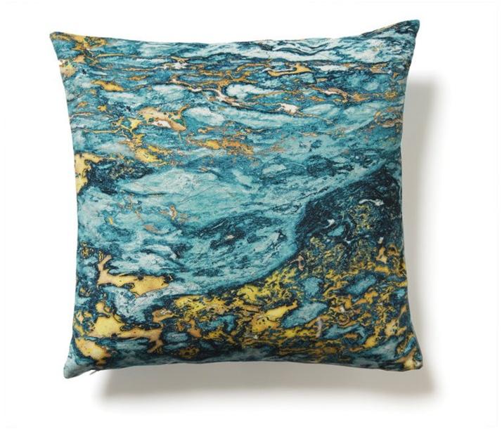 Koziel Квадратная подушка из полиэстера Marbles 9999-86 - Вид №1