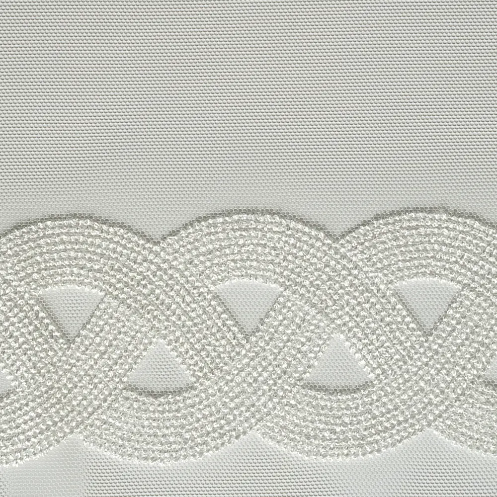 ELIT HOME Тюль Косички - сетчатая ткань для окон в цвете экрю 89401664 STLM-1577304 - Вид №1