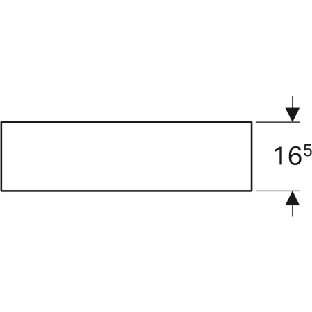 841991000 Настенная полка Geberit iCon Geberit  - Вид №16