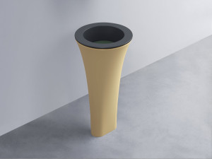 AMLA45-BA+AMPILT-MU+AMCOLT-CN Раковина Amedeo Tondo отдельностоящая cielo Enjoy + Amedeo