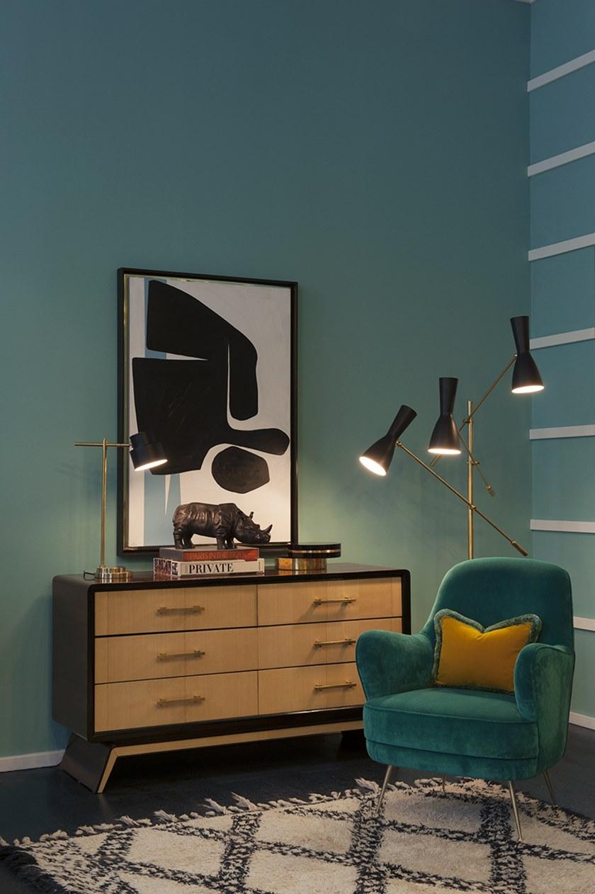 Il Bronzetto Торшер из латуни с гибким кронштейном Wormhole Wor03 - Вид №6