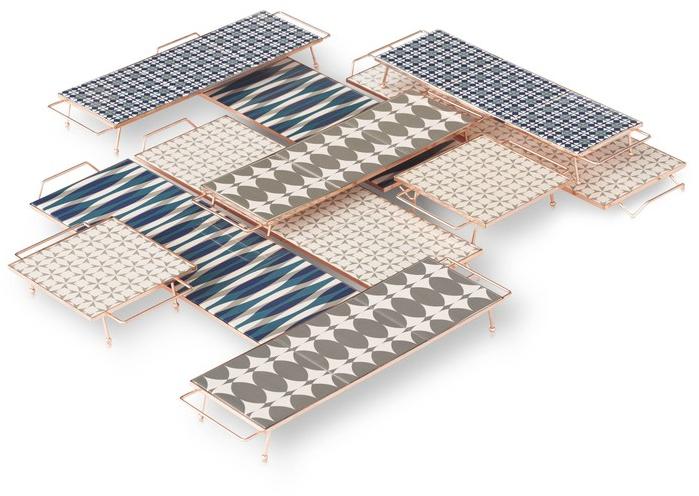 GAN Поднос прямоугольный из алюминия Mix&match sun-id-1399559 - Вид №8