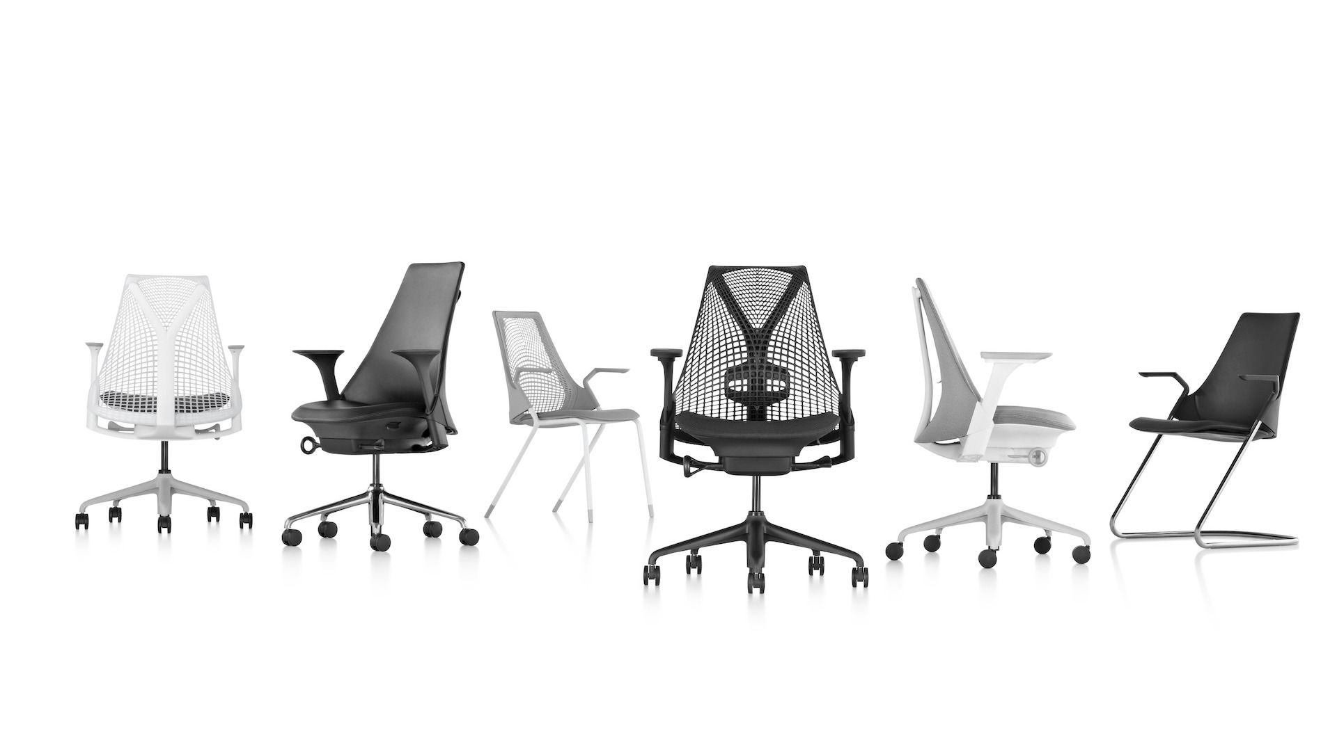 Стул с подлокотниками Herman Miller Sayl ARCH-00125998 - Вид №2