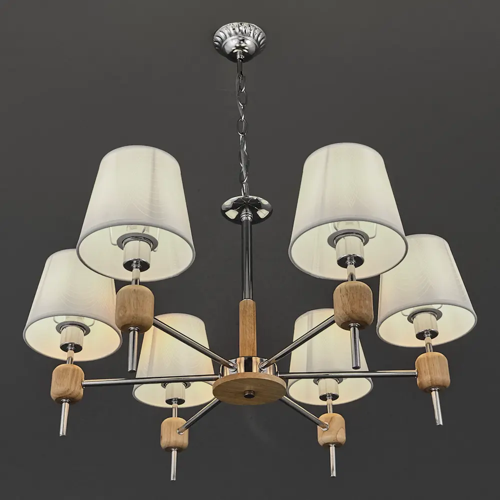 Люстра Jlight Lex 3140/6 цвет хром 84315598 STLM-2124063  - Вид №1