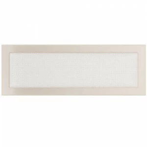 Вентиляционная решетка Kratki 17х49 (кремовая)