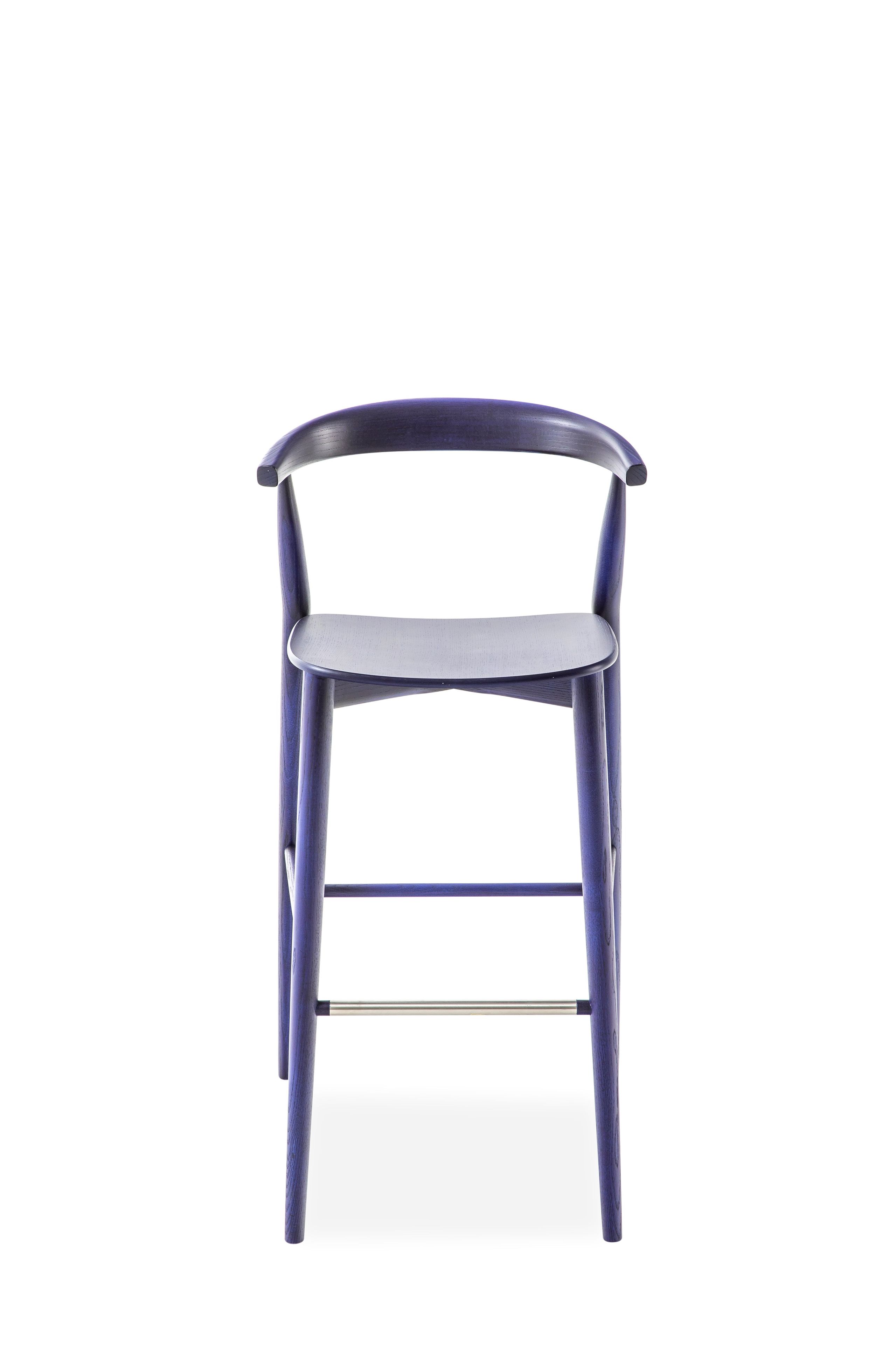 Высокий стул из ясеня CAPPELLINI Newood ARCH-00123241 - Вид №4