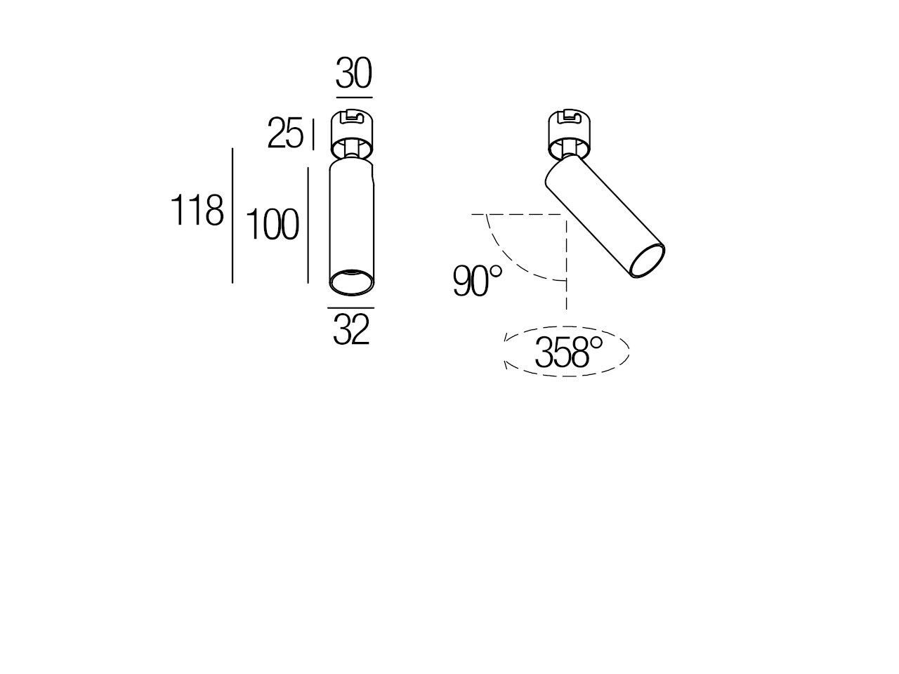 Регулируемый светодиодный прожектор Flexalighting MINIJOS F6 ARCH-00135367 - Вид №2