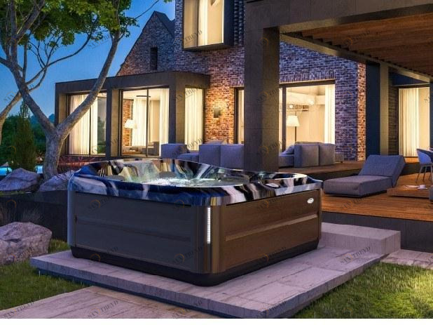 Jacuzzi® Квадратный наземный мини-бассейн с гидромассажем J-400™ J-425™