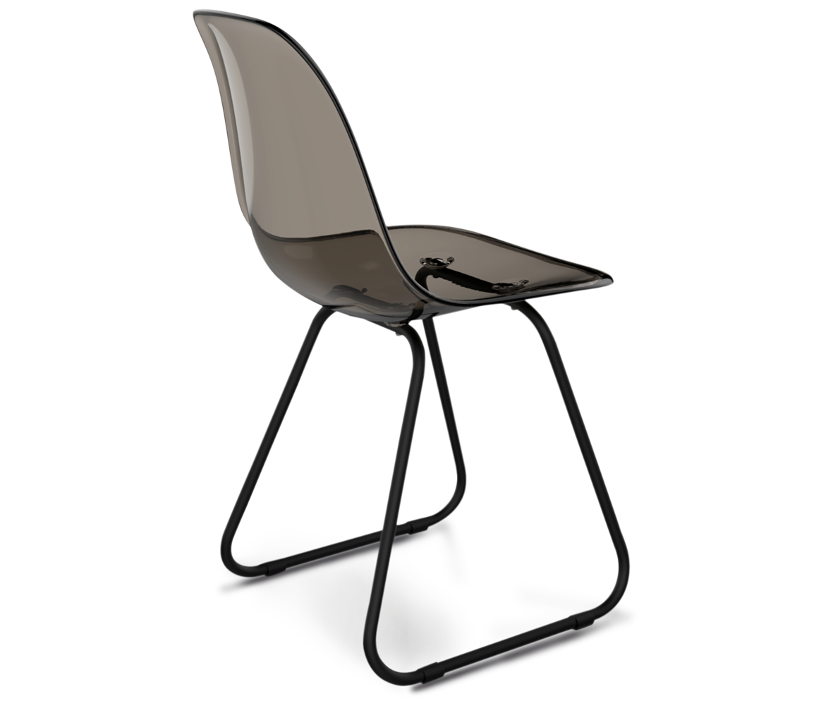 Стул DSR дымчатый S38 (eames style) SHEFFILTON ДИЗАЙНЕРСКИЕ, EAMES STYLE 015599 Серый  - Вид №2