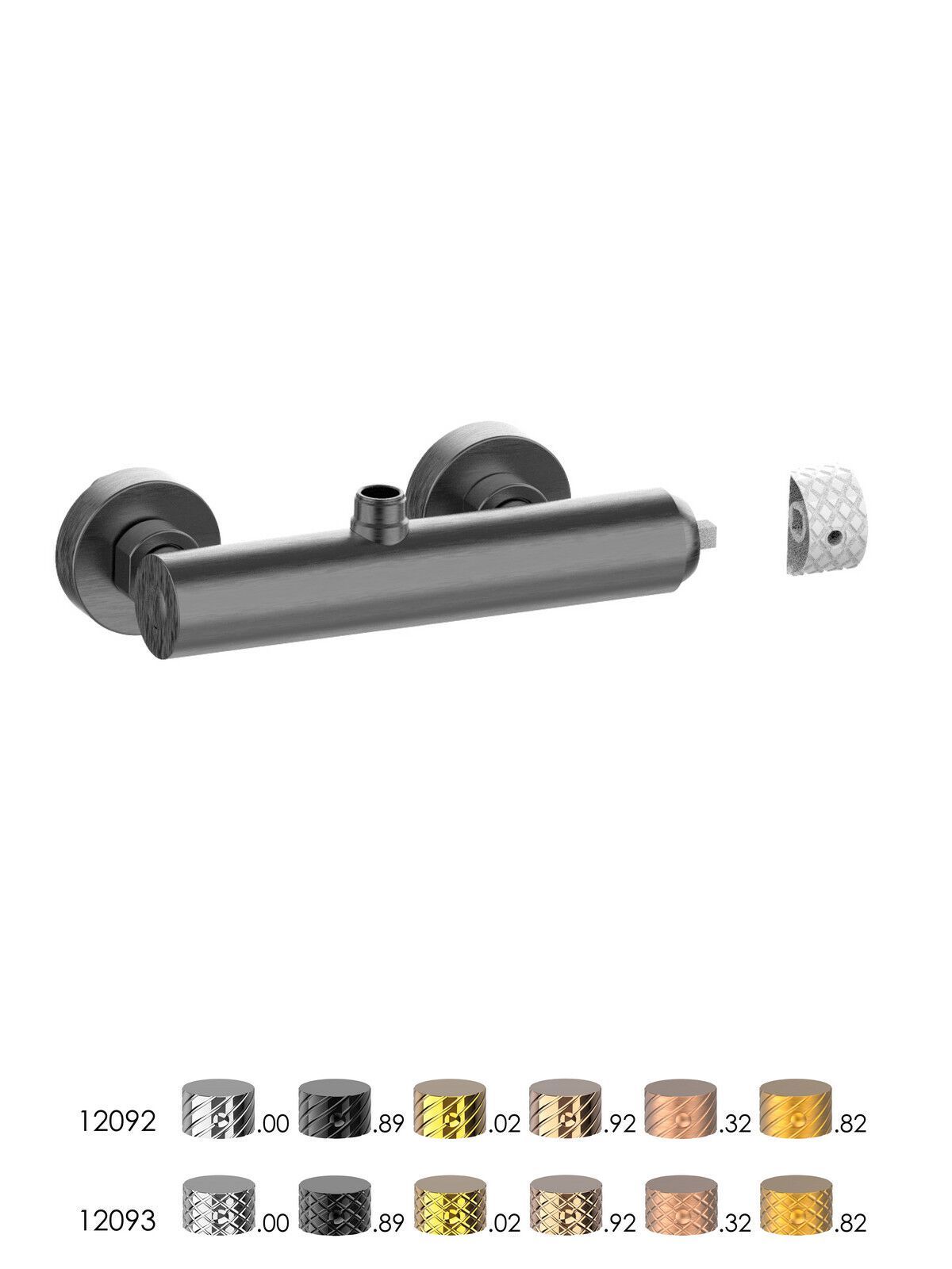 Однорычажный открытый смеситель для душа Rubinetterie Frattini Pepe XLS ARCH-00047669 - Вид №4